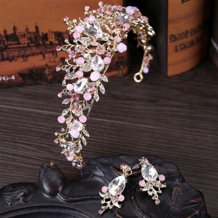 2017 New Style Romantisk Helt Jeweled Kvinnors HåraCCessoarer