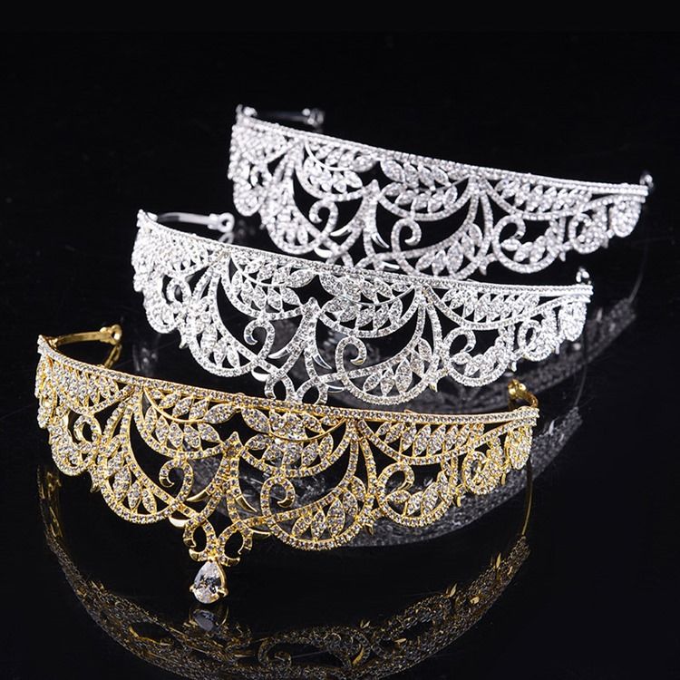 Krona Bröllop Tiara För Bruden