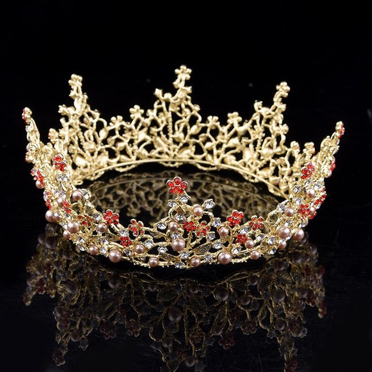 Wedding Pearl Tiara HåraCCessoarer