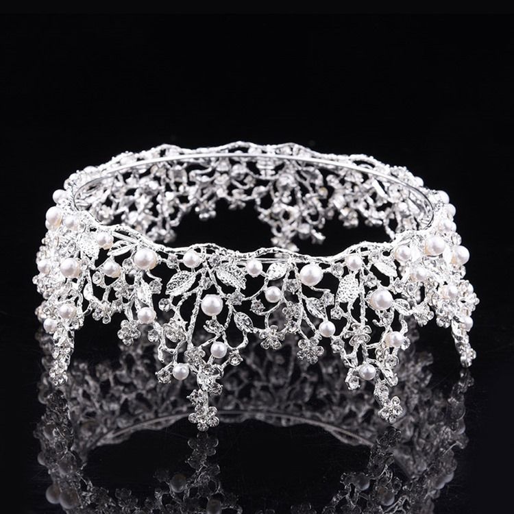 Wedding Pearl Tiara HåraCCessoarer