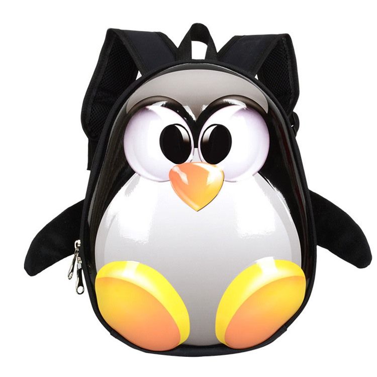 3D Penguins Vattentät Ryggsäck