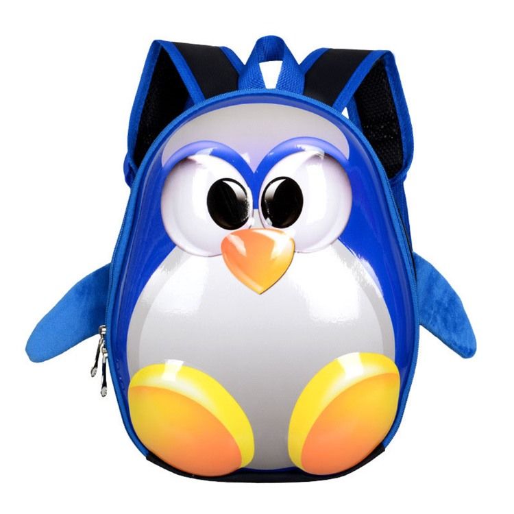 3D Penguins Vattentät Ryggsäck