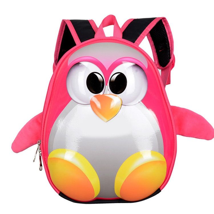 3D Penguins Vattentät Ryggsäck