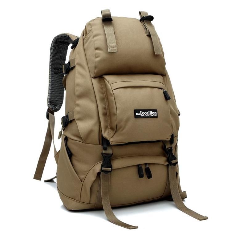 Enorm Rymd Nylon Bergsklättringsryggsäck
