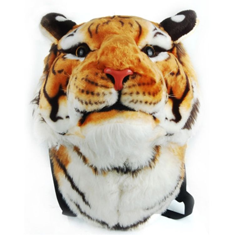 Naturtrogen Tiger Head Design Ryggsäck För Kvinnor
