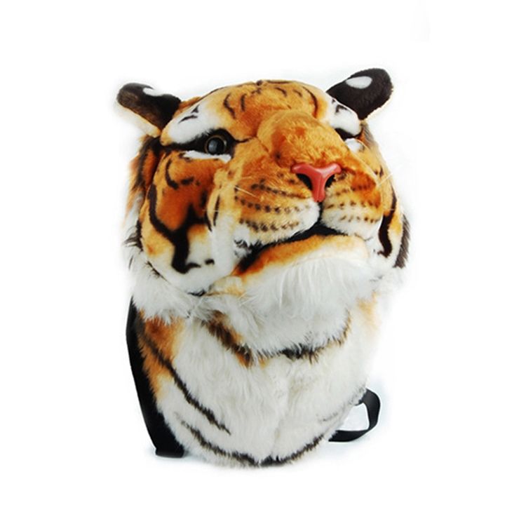 Naturtrogen Tiger Head Design Ryggsäck För Kvinnor