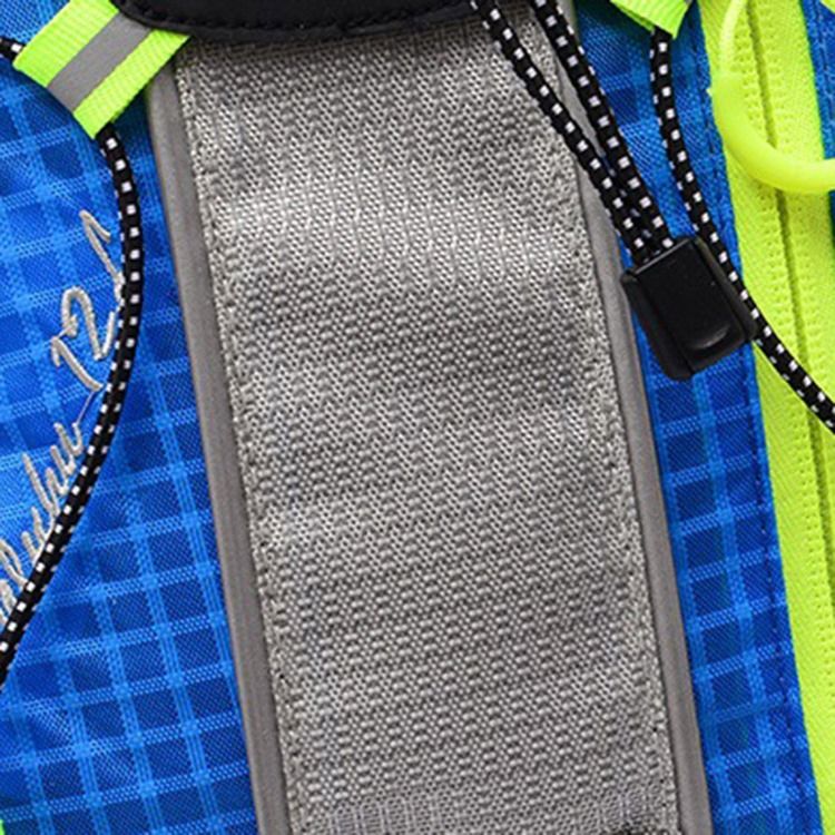 Patchwork Nylon Pläd Sport Ryggsäck