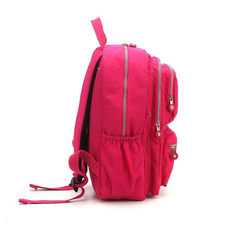 Preppy Vanlig Canvas Ryggsäckar