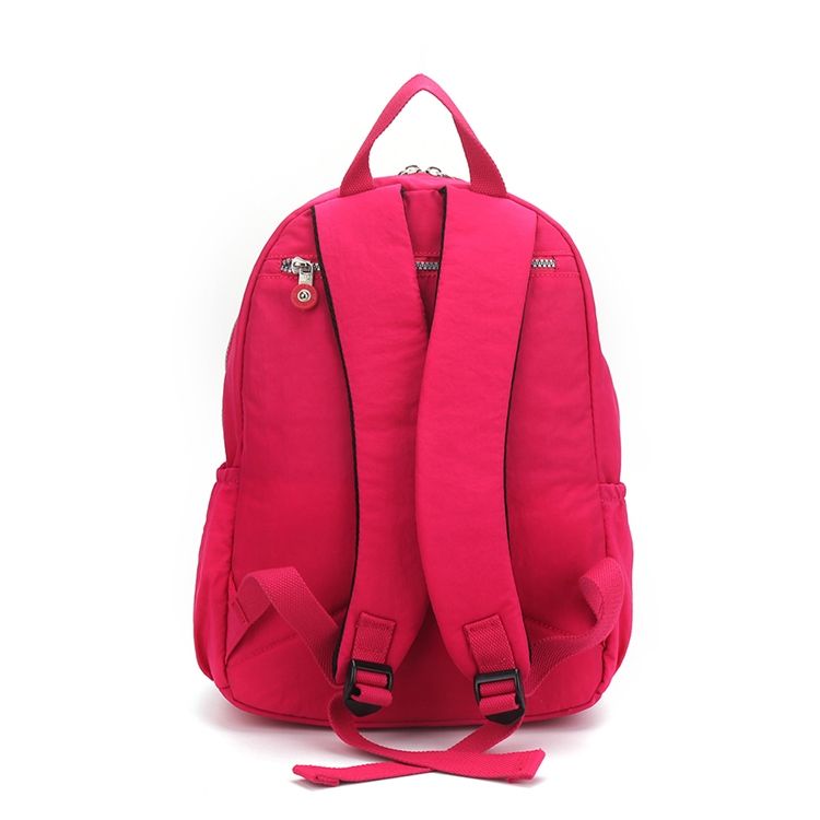 Preppy Vanlig Canvas Ryggsäckar