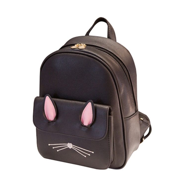 Rabbit Shape Design Dragkedja Ryggsäck