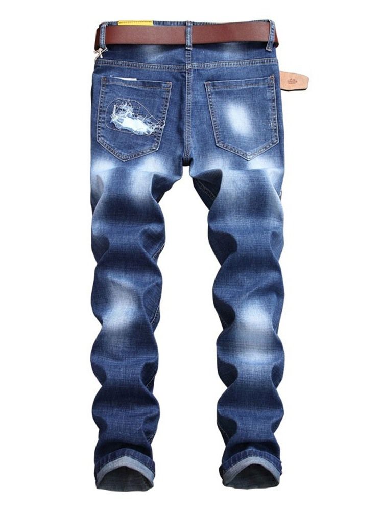 Applikationer European Jeans Med Rak Dragkedja