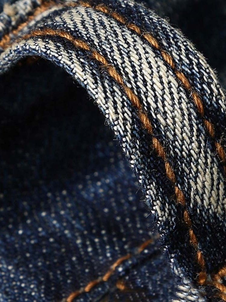 Casual Jeans Med Mid Midja