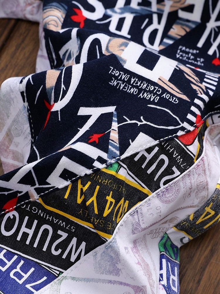 Color Block Rak Patchwork European Mid Waist Jeans