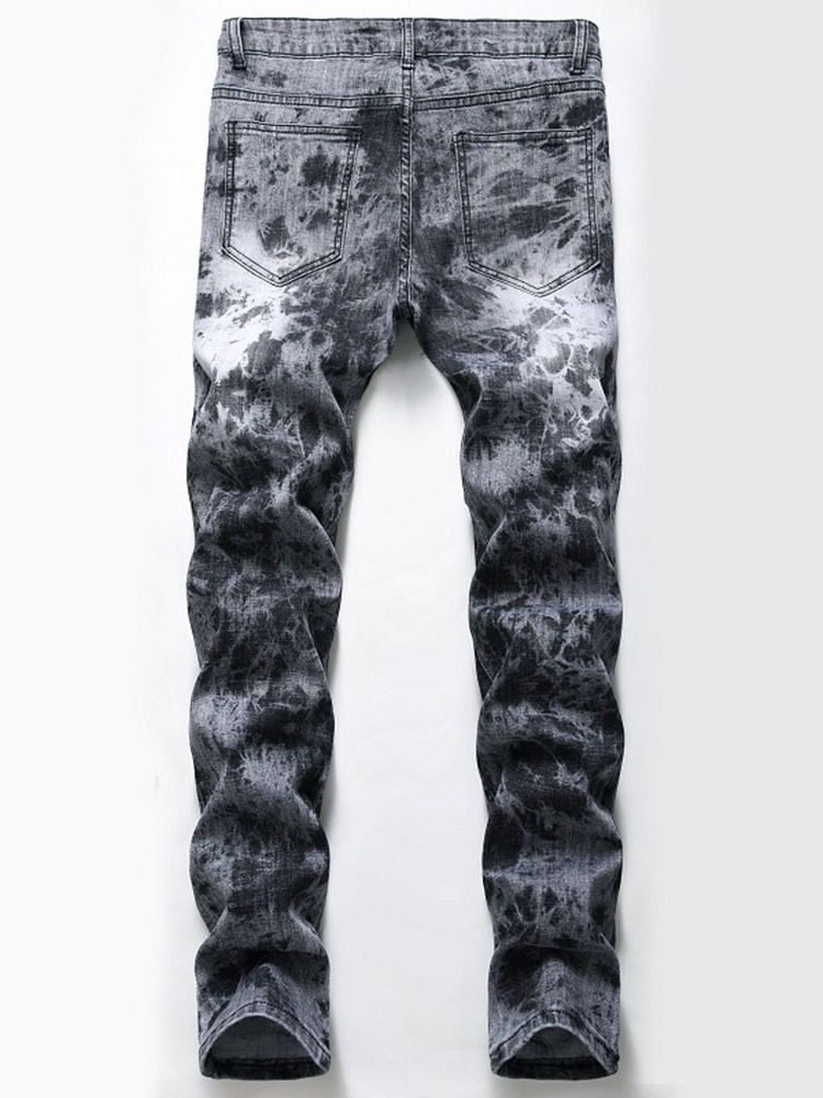 Europeiska Jeans Med Medelhög Midja