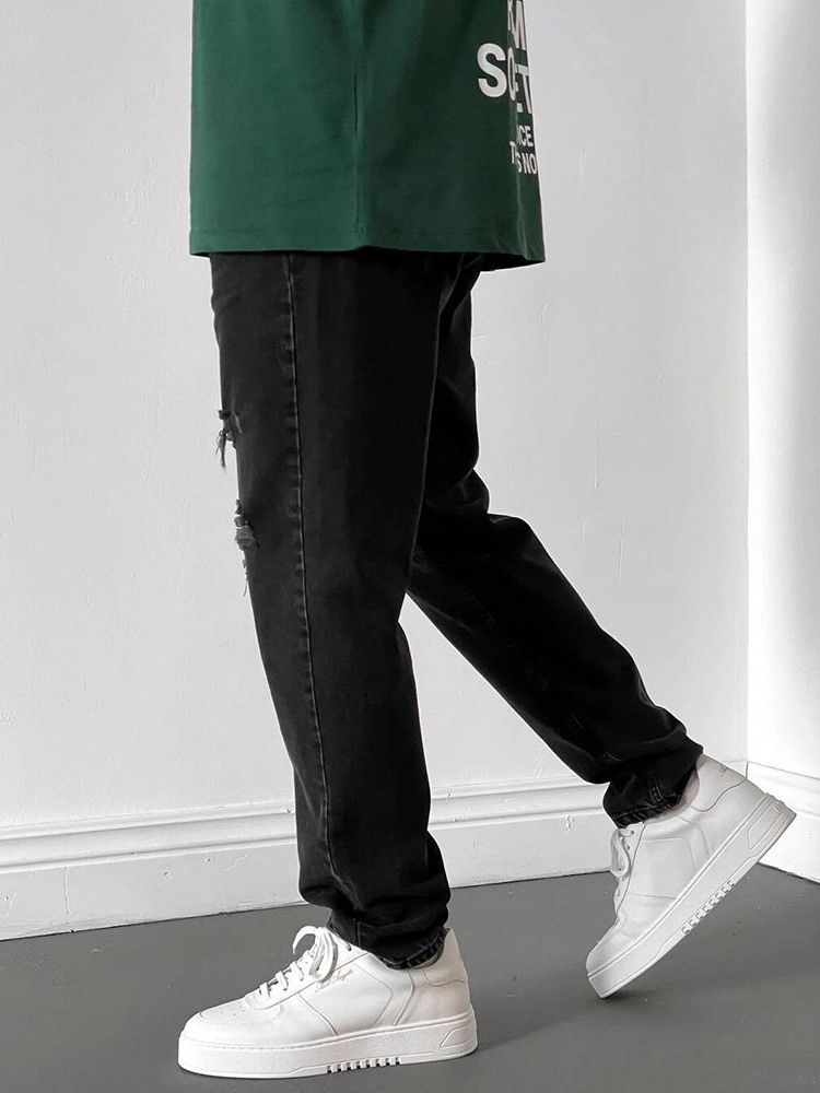 Modejeans Med Dragkedja I Vanlig Ficka