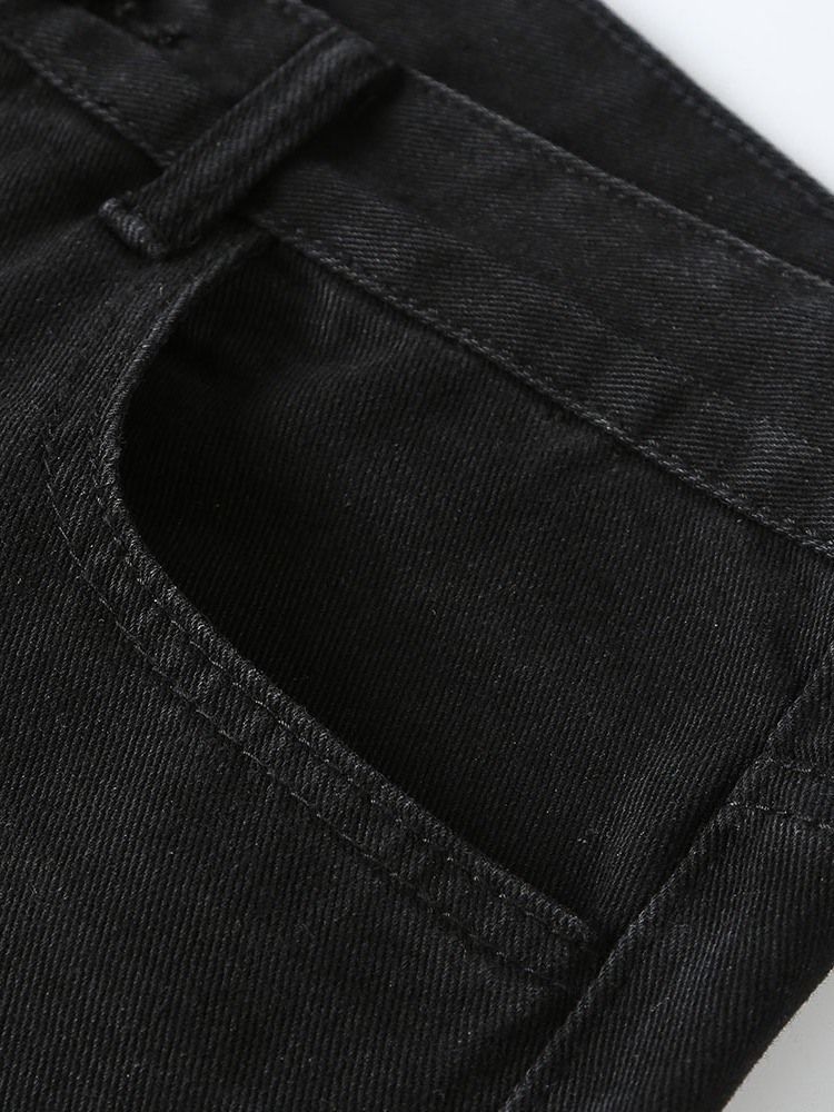 Modejeans Med Dragkedja I Vanlig Ficka