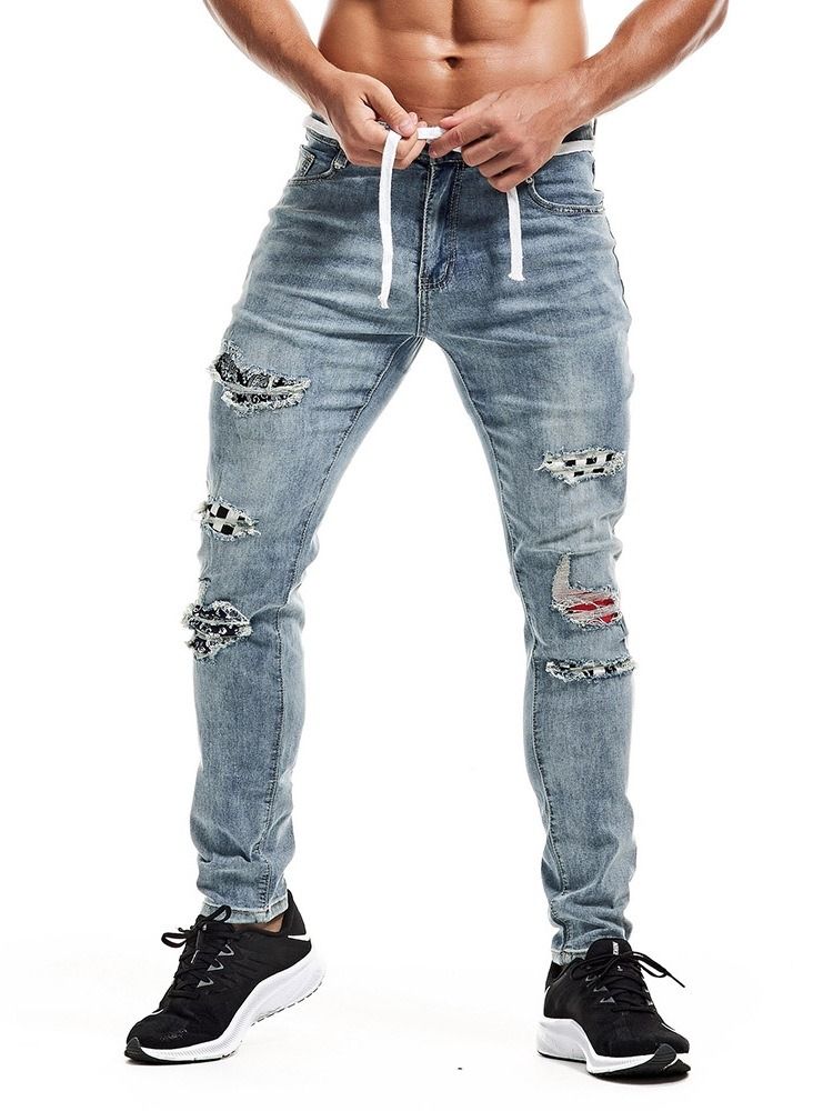 Modejeans Med Vanlig Dragkedja I Ficka