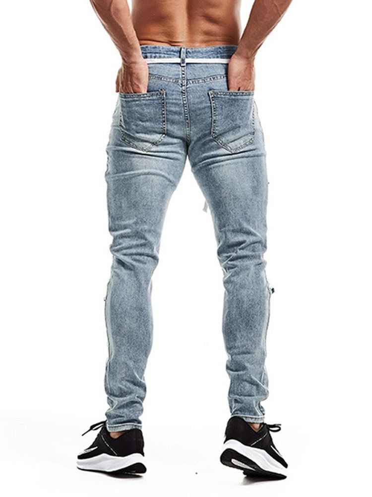 Modejeans Med Vanlig Dragkedja I Ficka