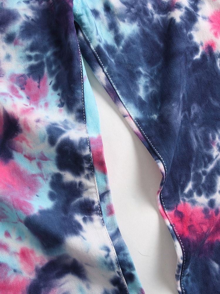 Rak Tie-Dye Mid Waist Hip Hop Jeans