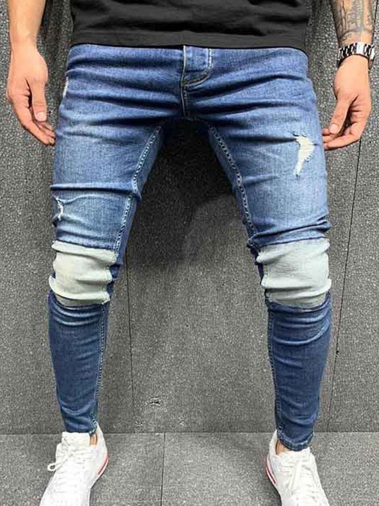 Vanliga Pencil Pants Vintage Zipper Jeans