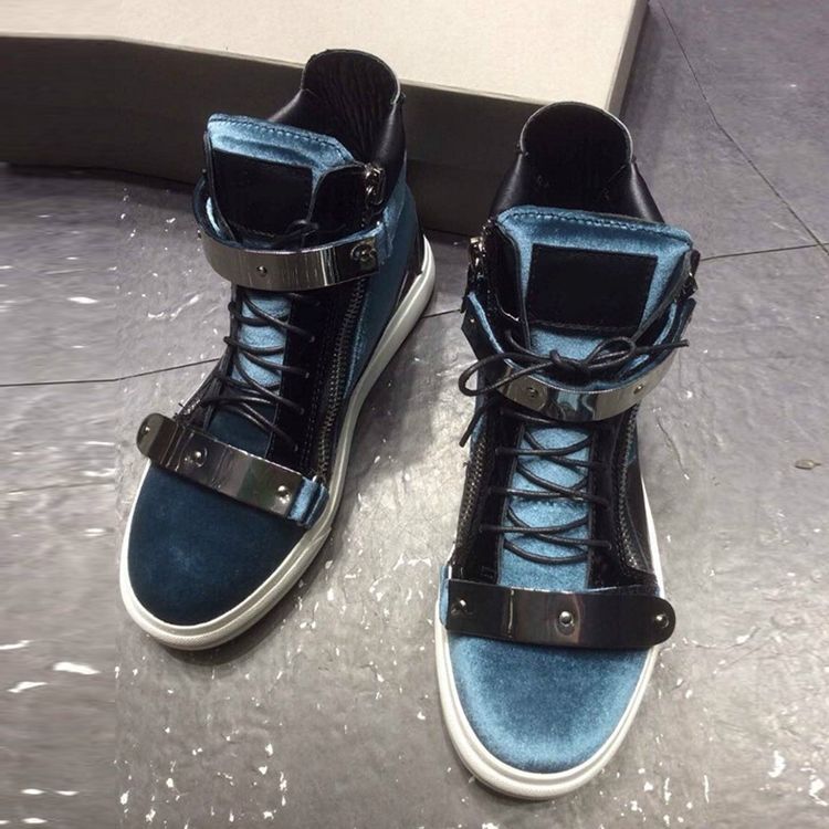 Coola Patchwork Sneakers För Män