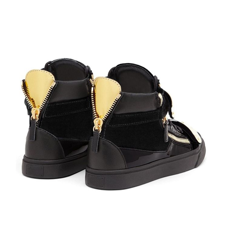 Coola Patchwork Sneakers För Män