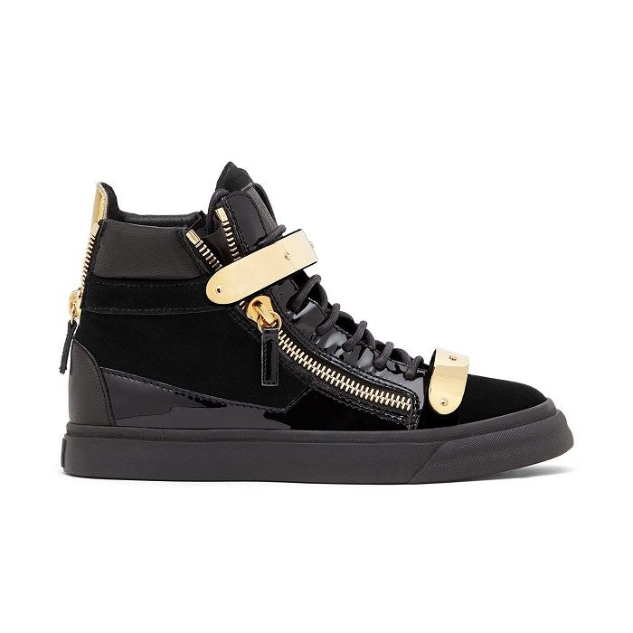 Coola Patchwork Sneakers För Män