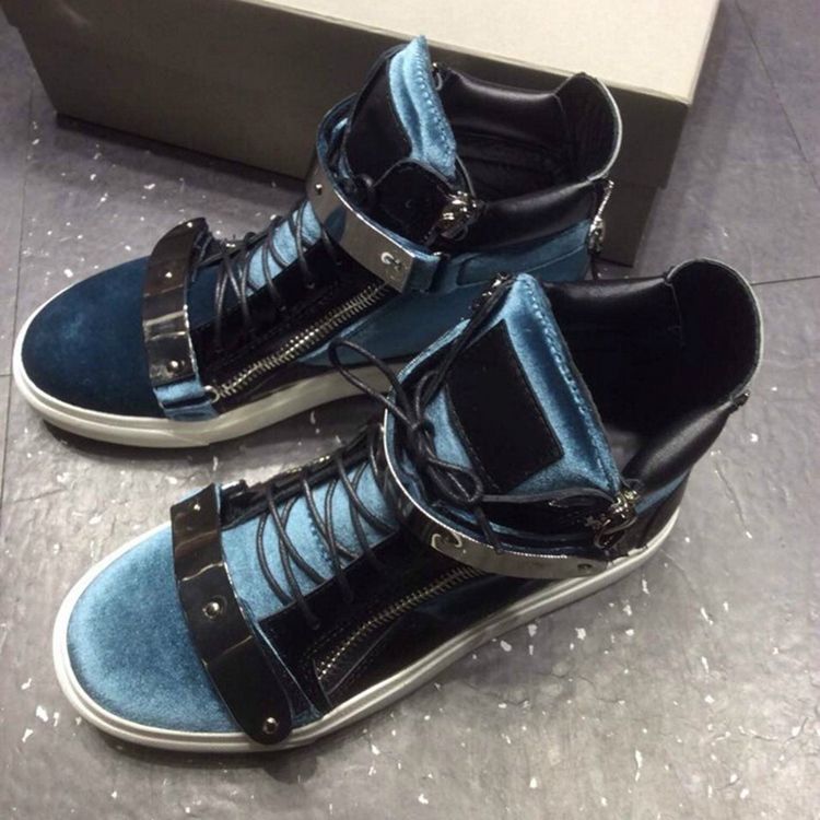 Coola Patchwork Sneakers För Män