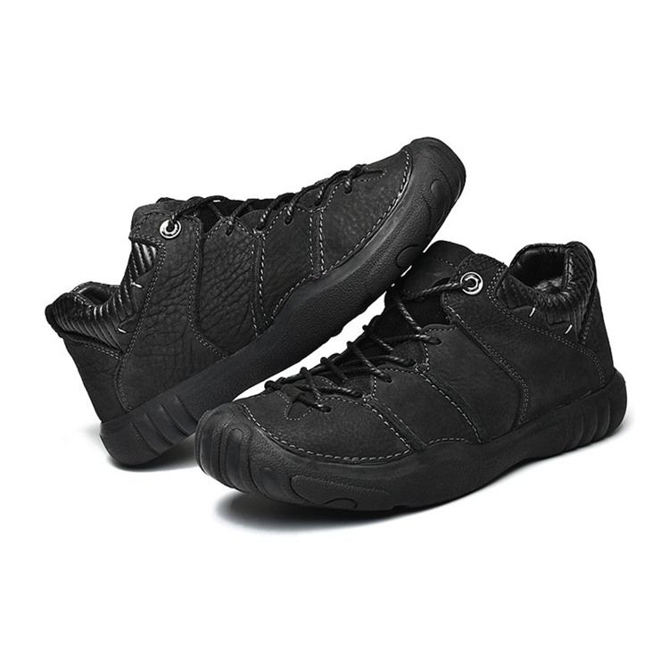 Lågskurna Pu-Snörssneakers För Män