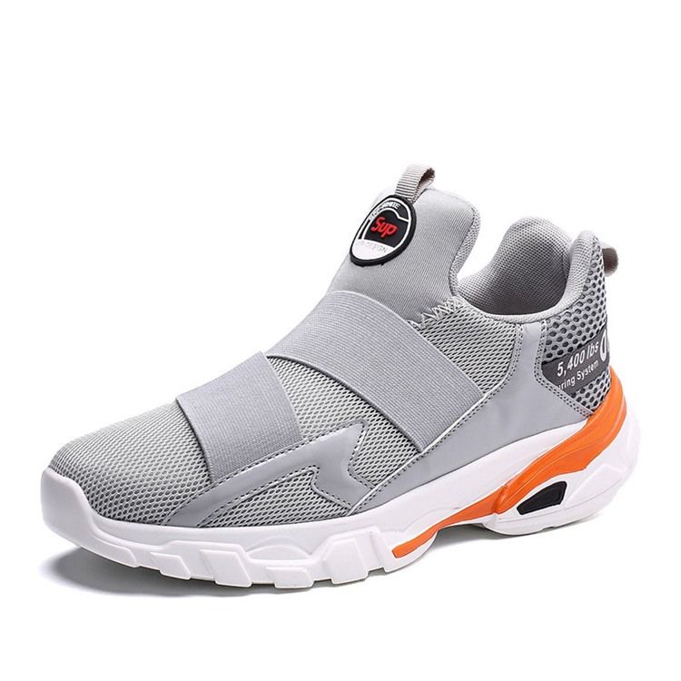 Lågskurna Runda Tåsneakers För Män