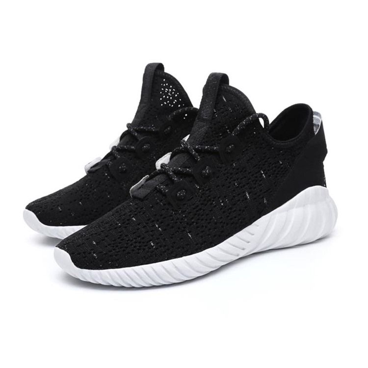 Mesh Mid-Cut Övre Sneakers Sneakers För Män