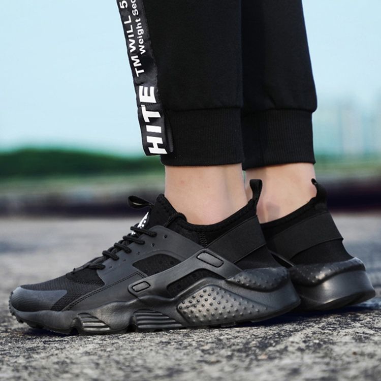 Mesh Patchwork Vanliga Sneakers För Män