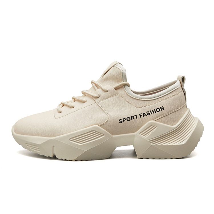 Pu Letter Sneakers För Män
