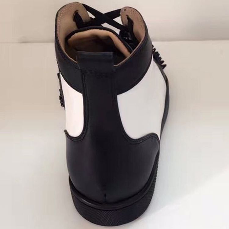 Rivet Color Block High-Cut Herrsneakers