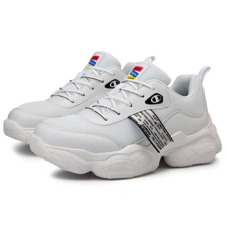 Rund Tå Snörning Plattform Herrsneakers