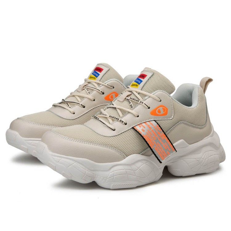 Rund Tå Snörning Plattform Herrsneakers