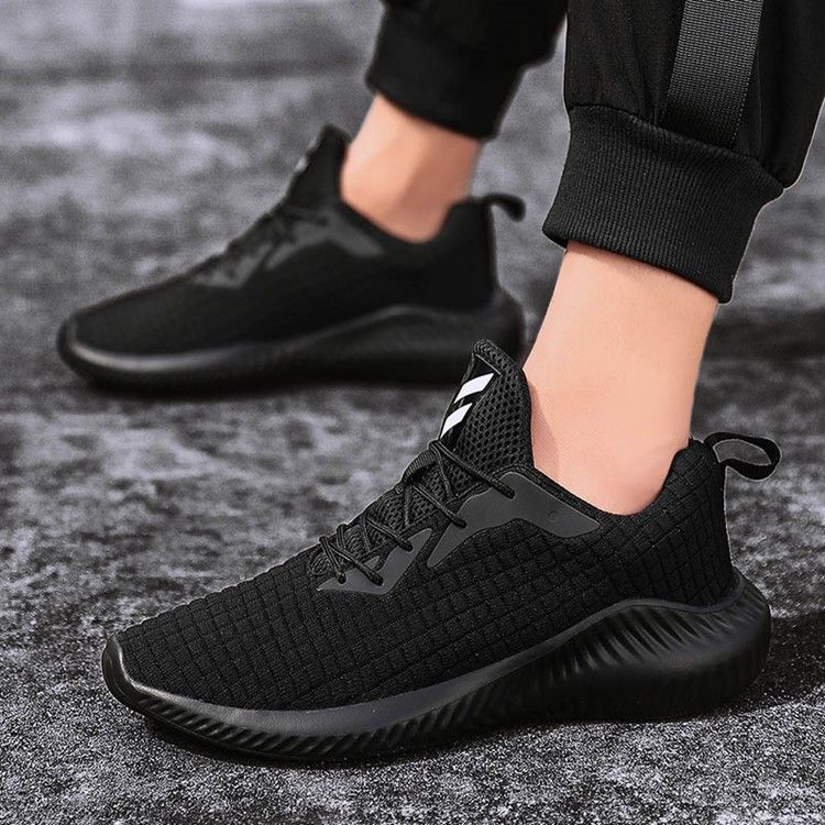 Rutig Mesh Sneakers Lågskurna Övre Herrsneakers