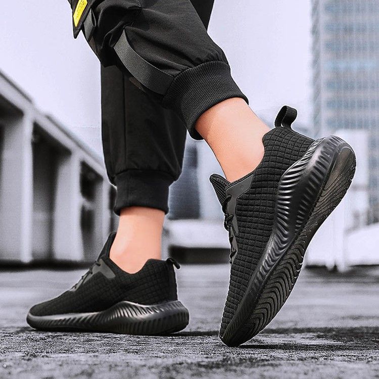 Rutig Mesh Sneakers Lågskurna Övre Herrsneakers