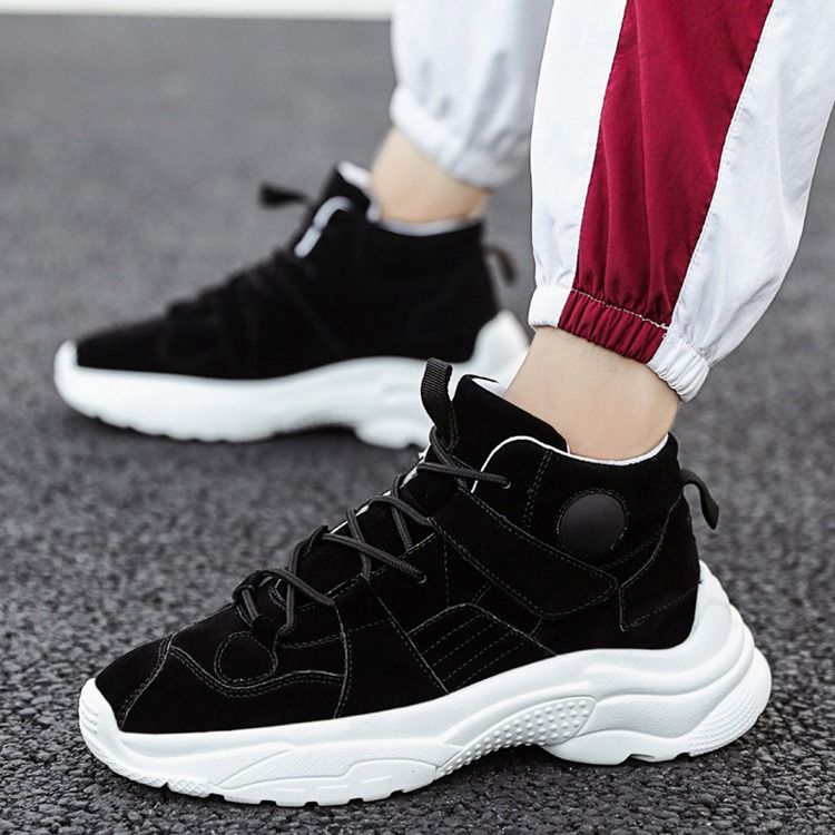 Sneakers För Herr Med Snörning