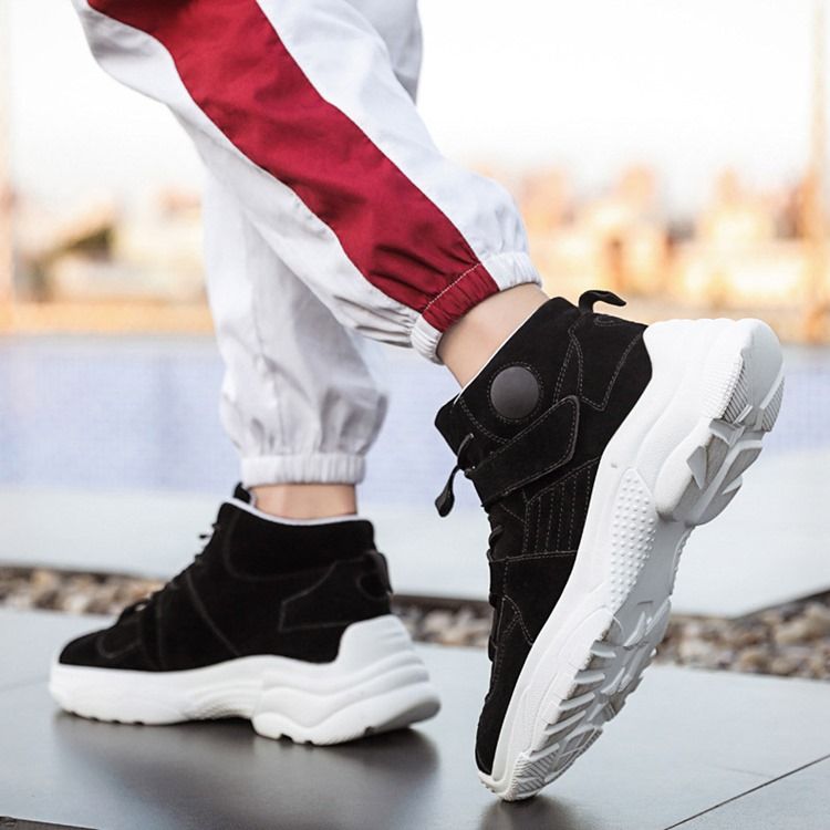 Sneakers För Herr Med Snörning