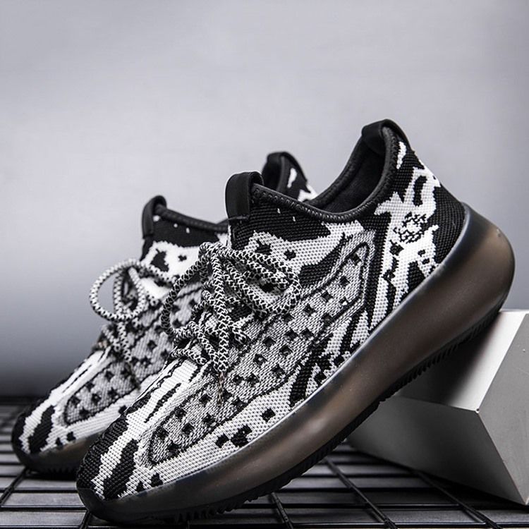 Sneakers Med Snörning I Plattform