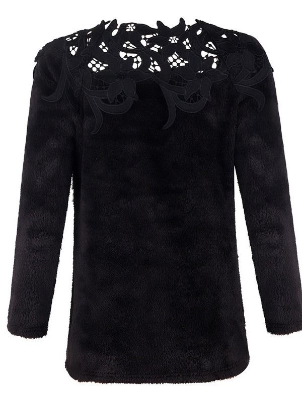Hollow Standard Slim Sweater