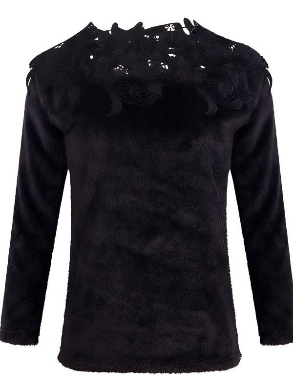 Hollow Standard Slim Sweater