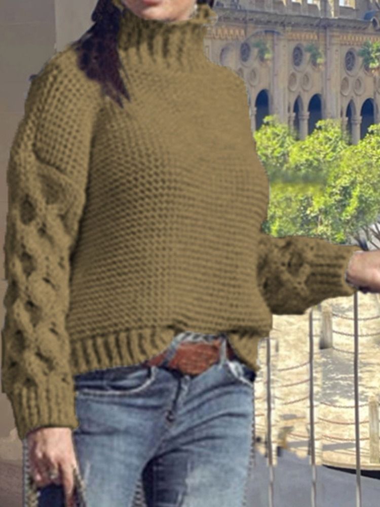 Vanlig Turtleneck Vintertröja