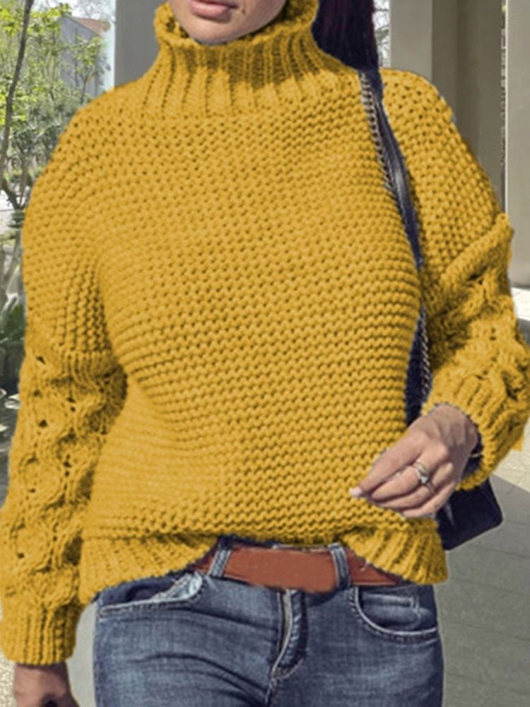 Vanlig Turtleneck Vintertröja