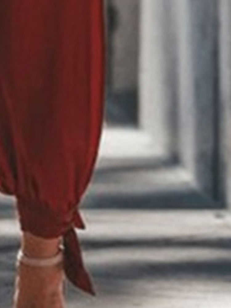 Blommig Rem Ankellängd Print Slim Jumpsuit