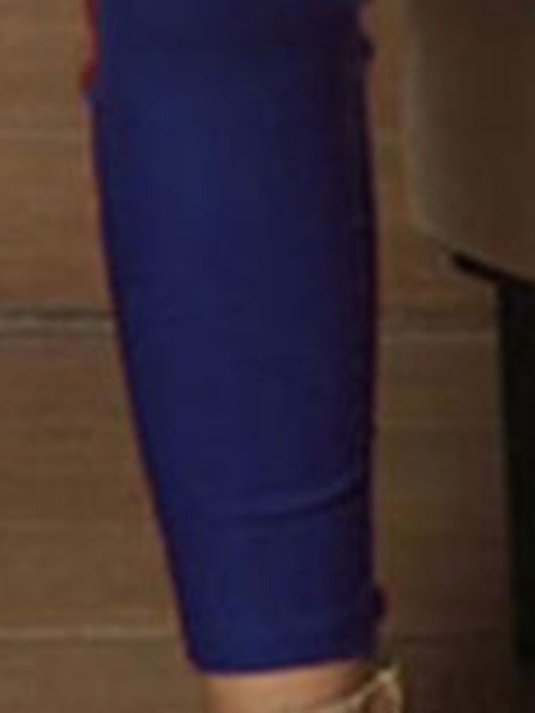 Enkel Rem Mid-Kalv Skinny Hög Midja Jumpsuit