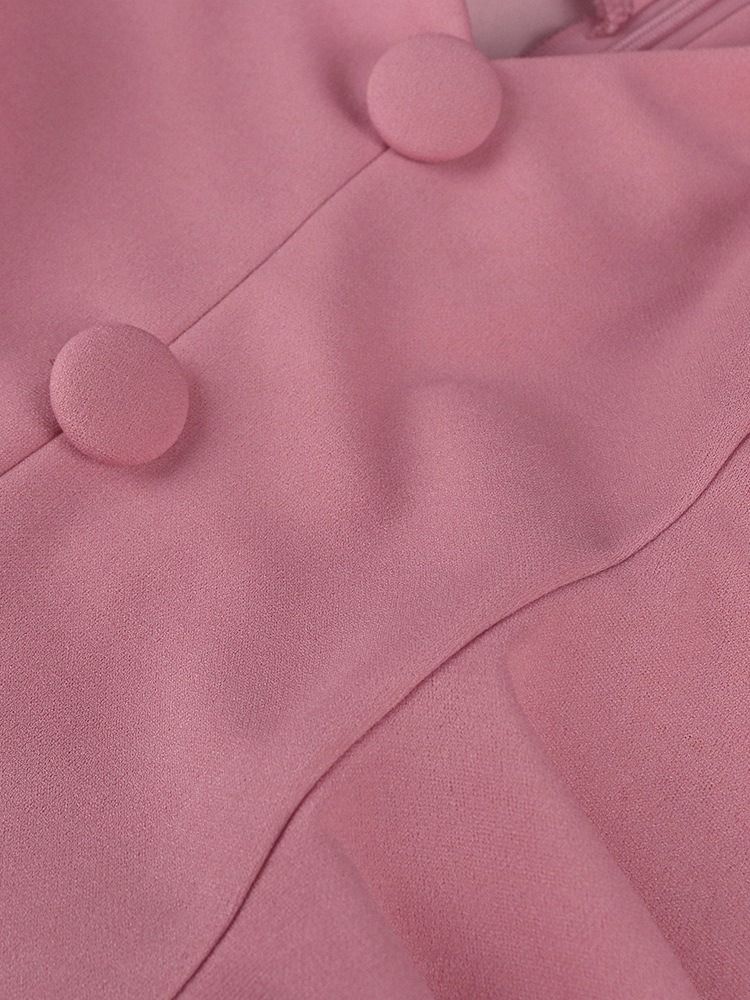 Full Längd Casual Vanliga Pencil Byxor Dam Slim Jumpsuit Plus Size