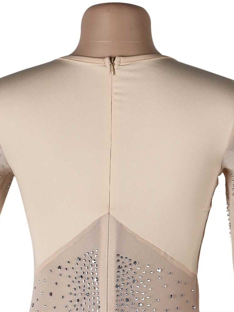Full Längd Sexig Vanlig Skinny Jumpsuit För Kvinnor Med Mid Midja