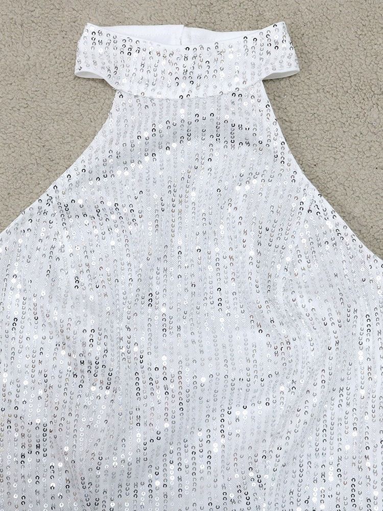 Fullängd Kontor Dam Rygglös Hög Midja Rak Jumpsuit